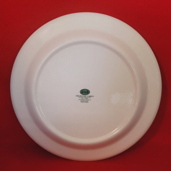 Vintage Portmeirion Botanic Garden Lily Flower Azalea Dinner  Portmeirion Dinner Plate Botanic Garden Rhododendrum Liliiflorum Lily Flowered A